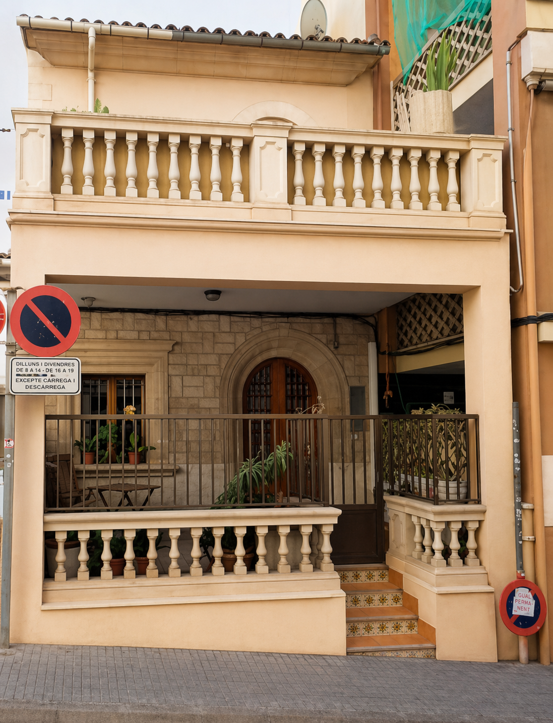 The house
